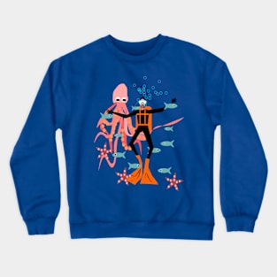 Scuba Diver, underwater adventure! Crewneck Sweatshirt